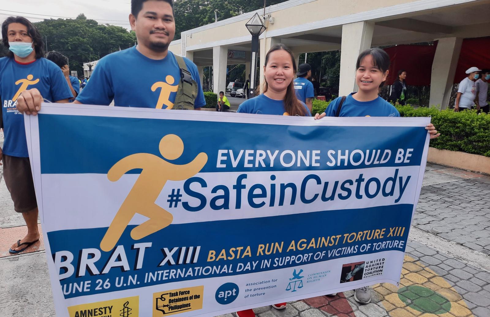 Philippines Joint commitment for all to be safe in custody APT